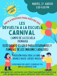 A flyer in Spanish for the event in the post