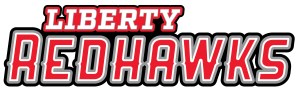 Liberty Redhawks wordmark